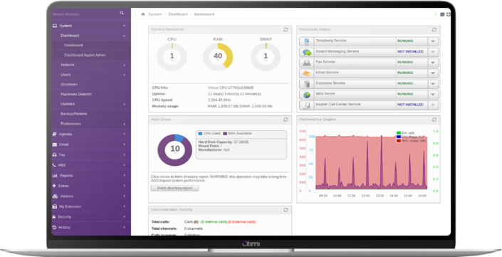 laptop otimipbx